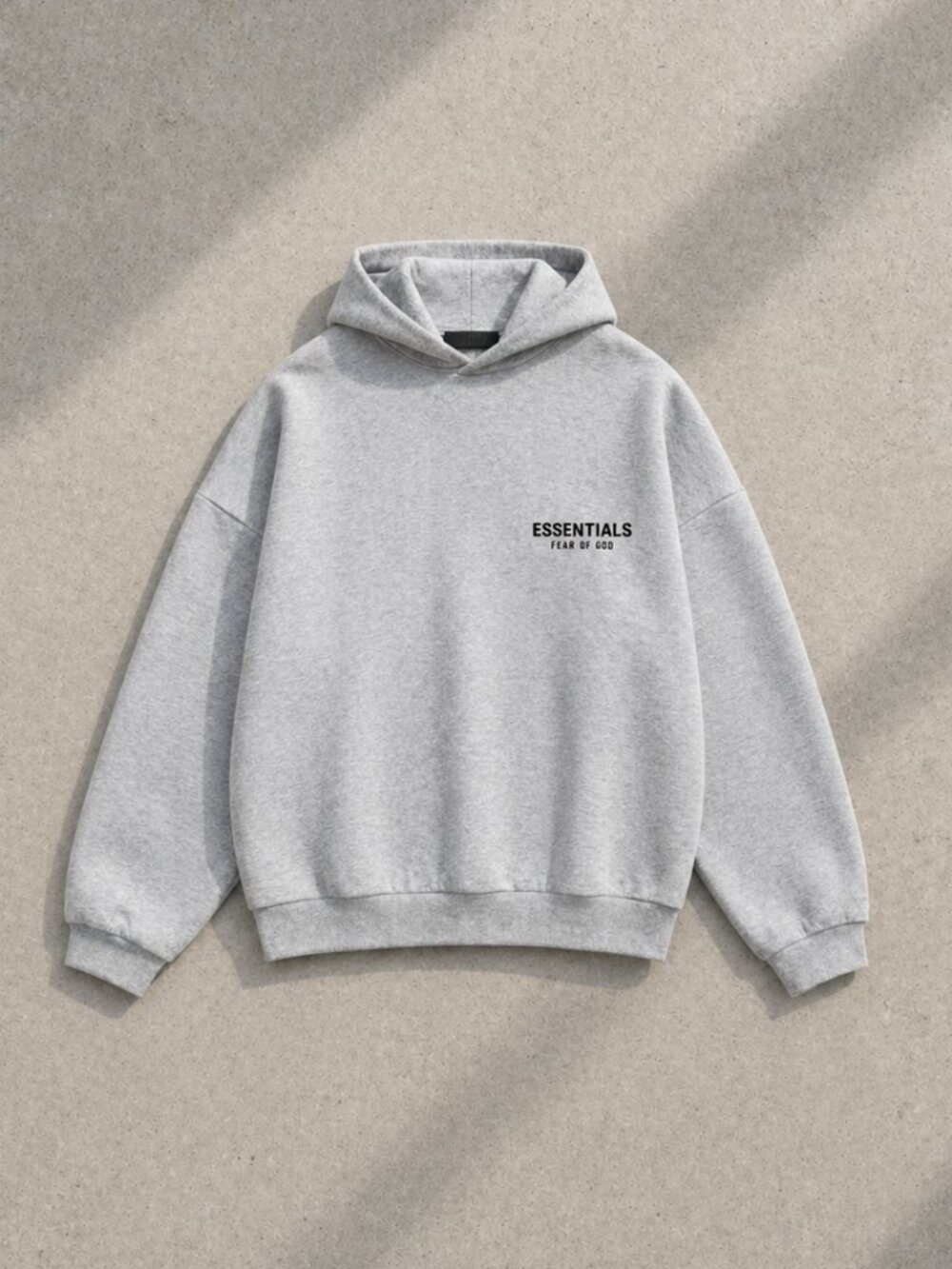Essentials FW24  Light Heather Grey Hoodie NEW
